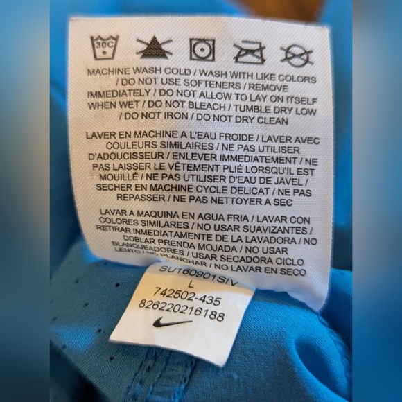 Nike Men's 8'' Flex Hyperspeed Woven Shorts (Blue, Large) - Picture 14 of 14